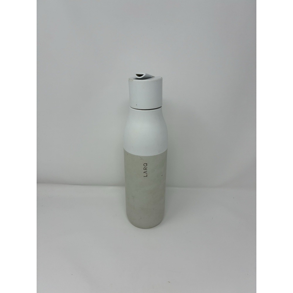 LARQ PureVis Self-Cleaning Water Bottle 25oz White Granite UV-C Sanitizing